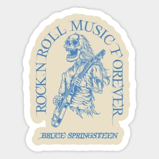 S P R I N G S T E E N /// Skeleton Rock N Roll Sticker